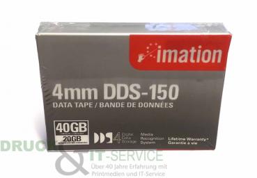Imation DDS4 4mm DDS-150 date tape 20GB/40GB neu ovp